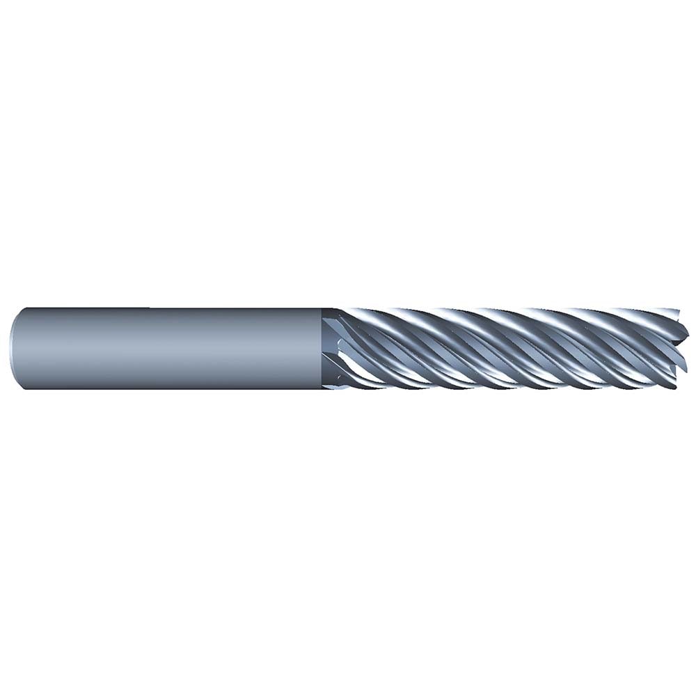 Roughing & Finishing End Mills; Mill Diameter (Fractional Inch): 5/16; Flute Type: Spiral; Number Of Flutes: 7; End Mill Material: Solid Carbide; Length of Cut (Inch): 1-1/8; Coating/Finish: AlCrN