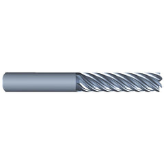 Roughing & Finishing End Mills; Mill Diameter (Fractional Inch): 5/16; Flute Type: Spiral; Number Of Flutes: 7; End Mill Material: Solid Carbide; Length of Cut (Inch): 1-1/8; Coating/Finish: AlCrN