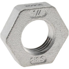 Stainless Steel Pipe Fittings; Fitting Type: Lock Nut; End Connection: NPT