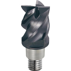 Square End Mill Heads; Mill Diameter (mm): 12.00; Length of Cut (mm): 12.0000; Connection Type: iMX12