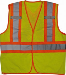 High Visibility Vest:  Large & X-Large, Public Safety Vest,  ANSI Class 2