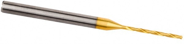 Screw Machine Length Drill Bit: 2.95 mm Dia, 140 deg Point, Solid Carbide