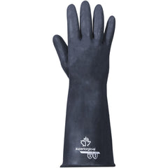 Chemical Resistant Gloves; 16" SZ 10 BLK 1/PR NEOPRENE CHEMSTOP GLV