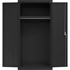 Steel Lockable Wardrobe Cabinet Cabinet: 36" Wide, 24" Deep, 72" High