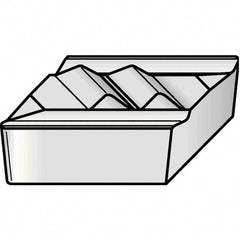 Profiling Insert: NPR332 KCU10B, 0.1875" Thickness, 0.3750" Inscribed Circle