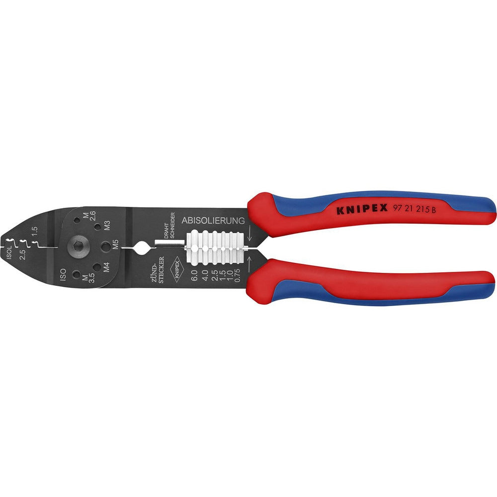 Crimpers; Handle Style: Comfort Grip; Crimper Type: Crimping Pliers; Maximum Wire Gauge: 16; Handle Material: Comfort Grip