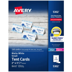 160 Tent Cards