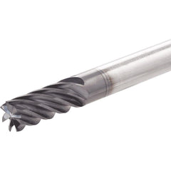 Corner Radius End Mill: 20 mm Dia, 40.00 mm LOC, 7 Flute, Solid Carbide