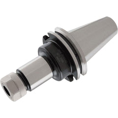 Collet Chuck: 0.0790 to 0.7870" Capacity, Full Grip Collet, 1.5748" Shank Dia, Taper Shank, Dual Contact