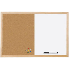 Whiteboards & Magnetic Dry Erase Boards; Board Material: Melamine HPL; Frame Material: Wood; Height (Inch): 17-23/32; Width (Inch): 24-7/32; Magnetic: No; Erasure Type: Dry; Reversible: No