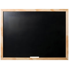 Cork Bulletin Boards; Bulletin Board Type: Chalk Board; Board Color: Black; Board Material: Chalk Board Surface; Width (Inch): 47.2; Height (Inch): 35.4; Frame Material: Wood; Frame Color: Brown