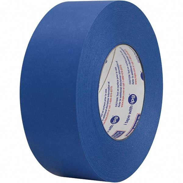 Masking Paper: 3" Wide, 60 yd Long, 9.6 mil Thick, Blue