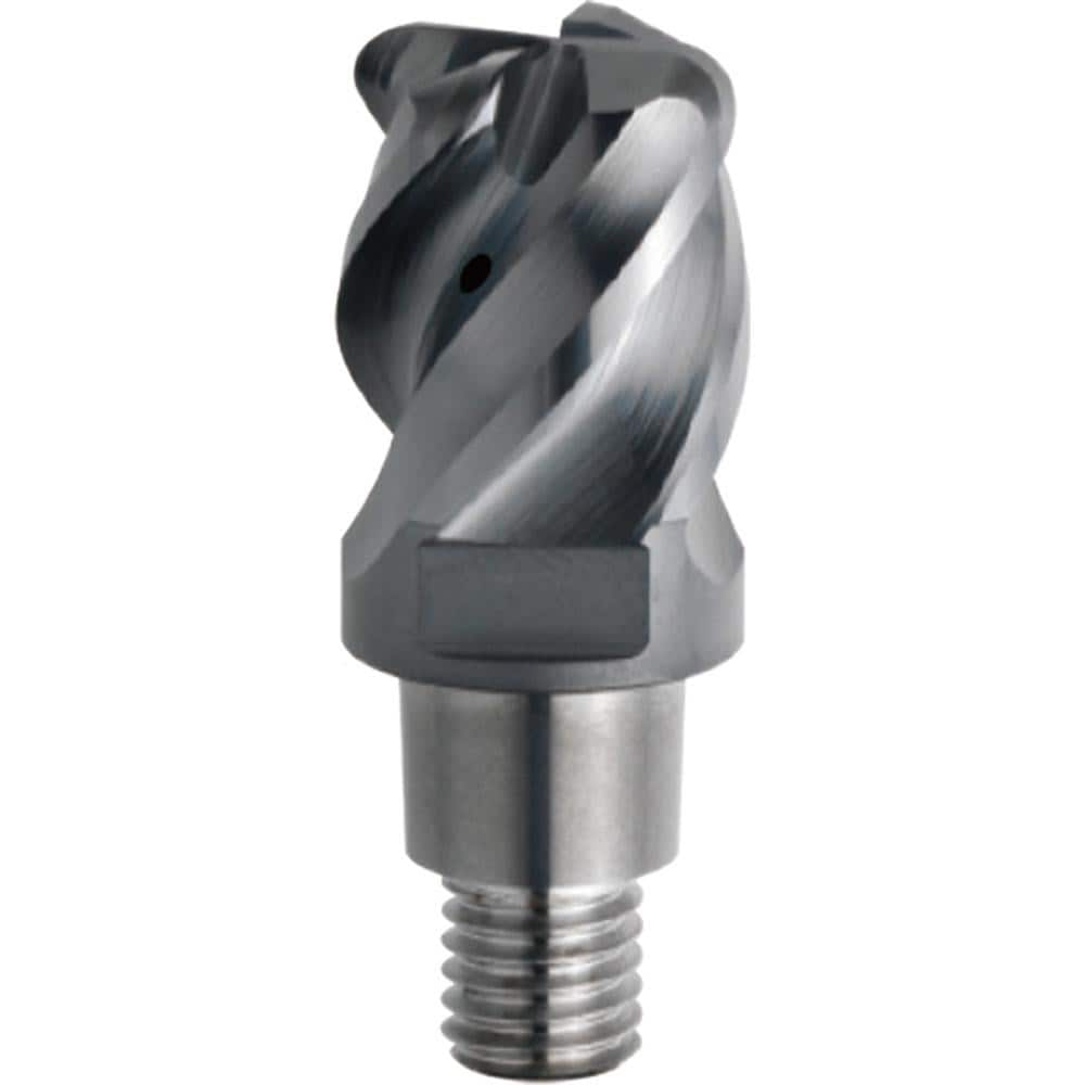 Corner Radius & Corner Chamfer End Mill Heads; Mill Diameter (mm): 9.53; Mill Diameter (Inch): 3/8; Length of Cut (Inch): 3/8; Length of Cut (mm): 9.5300; Number Of Flutes: 4