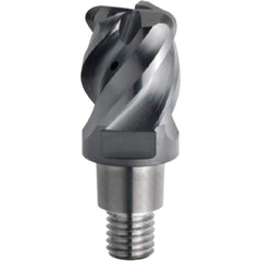 Corner Radius & Corner Chamfer End Mill Heads; Mill Diameter (mm): 19.05; Mill Diameter (Inch): 3/4; Length of Cut (Inch): 3/4; Length of Cut (mm): 19.0500; Number Of Flutes: 4