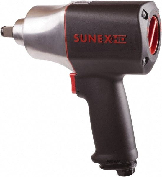 Air Impact Wrench: 1/2" Drive, 7,500 RPM, 800 ft/lb