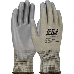 Cut, Puncture & Abrasion-Resistant Gloves: G-Tek 15-340, Size X-Large, ANSI Cut A4, ANSI Puncture 2, Polyurethane, Suprene