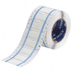 Label Maker Label: White, Polyolefin, 500 per Roll