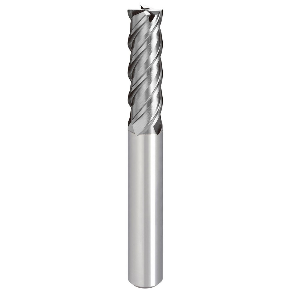 Square End Mill: 9.00 mm Dia, 32.00 mm LOC, 4 Flute, Solid Carbide