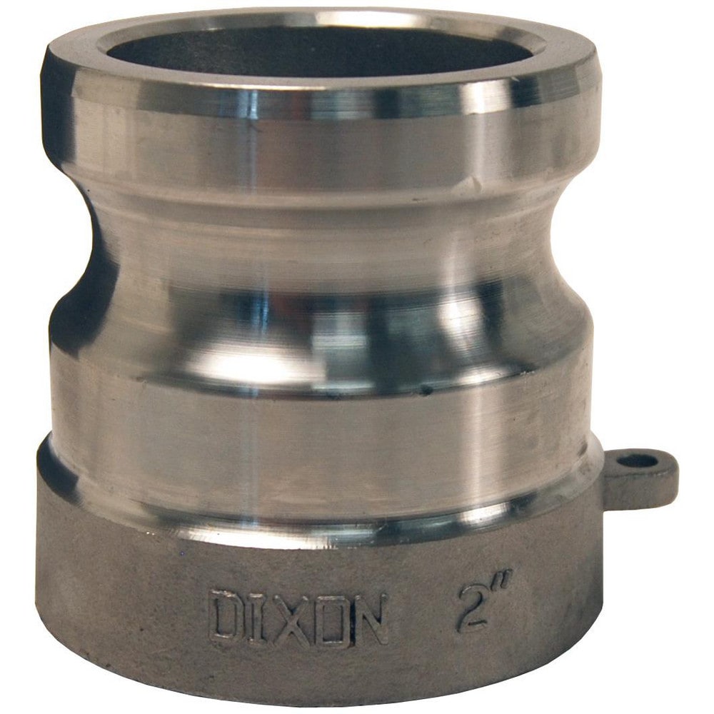 Suction & Discharge Hose Couplings; Type: Butt Weld; Coupling Type: Cam & Groove; Coupling Descriptor: Adapter Butt Weld to Sch. 40 Pipe; Material: Stainless Steel; Coupler Size (Fractional Inch): 2; Thread Size: Non-Threaded; Hose Size: 2