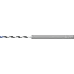 Micro Drill Bit: 2.25 mm Dia, (0.0886"), 140 deg, Solid Carbide