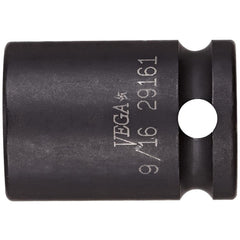 Impact Socket: 3/8" Drive, Square Drive