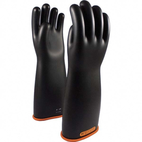 Rubber Linesman Gloves: Novax Class 4, 18" Long