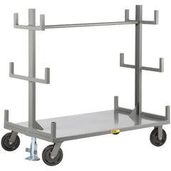 Bar, Panel & Platform Trucks; Truck Type: Bar Rack Truck; Load Capacity: 5000 Lb; Platform Profile: Flushed; Platform Style: Solid