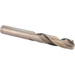 Screw Machine Length Drill Bit: 135 deg Point, High-Speed Steel