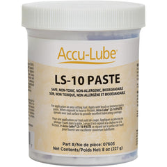 Lubricant Fluid: Accu-Lube Hand-Applied Lubricant, Paste & Semi Solid, 8 oz Jar