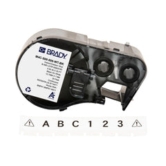 Labels, Ribbons & Tapes; Application: Label Printer Cartridge; Color Family: White; Color: Black on White