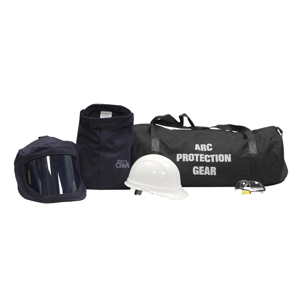 Arc Flash Clothing Kit: Size Large, Cotton, Coveralls & Hoods