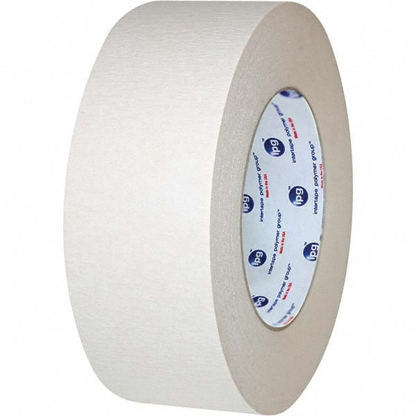 Natural Double-Sided Paper Tape: 24 mm Wide, 32.9 m Long, 6 mil Thick, Rubber Adhesive