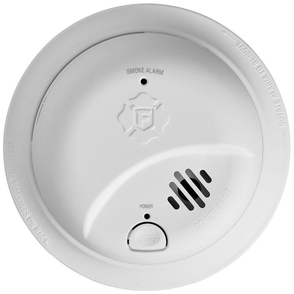 Smoke & Carbon Monoxide (CO) Alarms; Alarm Type: Smoke; Sensor Type: Ionization; Mount Type: Wall, Ceiling; Interconnectable: Non-Interconnectable; Power Source: Battery; Battery Chemistry: Lithium-ion; Battery Size: 3V; Batteries Included: Yes