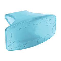 Toilet, Urinal, Blocks & Screens; Deodorizer Type: Toilet Bowl Clip; Material: Cotton; Scent: Ocean Mist; Contains Paradichlorobenzene: No; Color: Teal; Overall Length (Inch): 4; Overall Width (Inch): 2