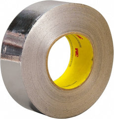 Silver Foil Scrim Kraft Tape: 2-53/64" Wide, 9.5 mil Thick