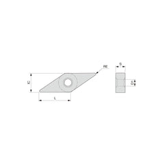 Turning Insert: VNGG330.5-01 TH10, Carbide