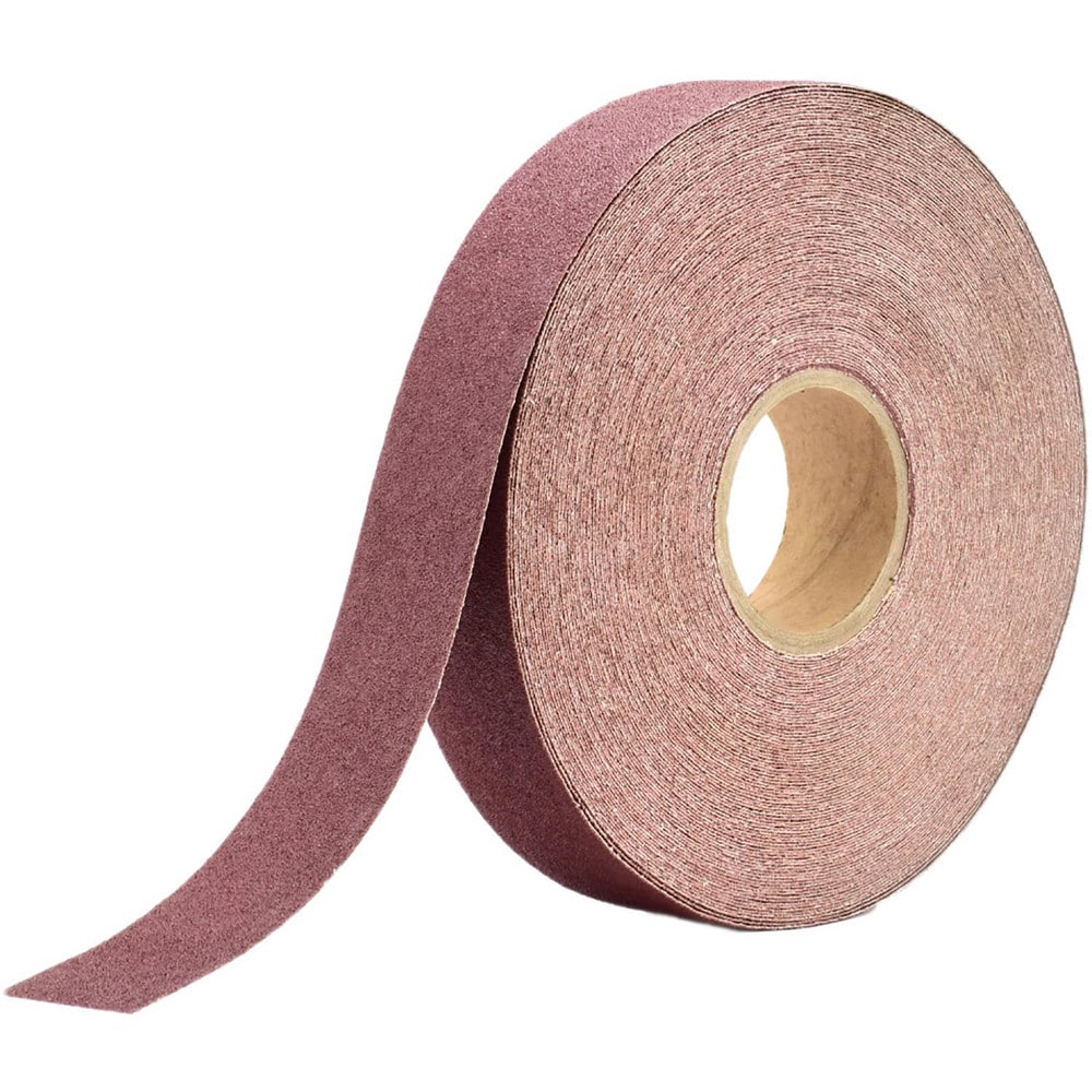 Shop Roll:  2" Wide,  50.00 Yd Long,  40 Grit,  Aluminum Oxide