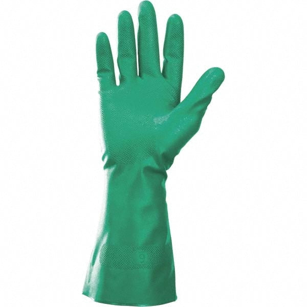 Chemical Resistant Gloves: KleenGuard Size 2X-Large, Nitrile, Unsupported