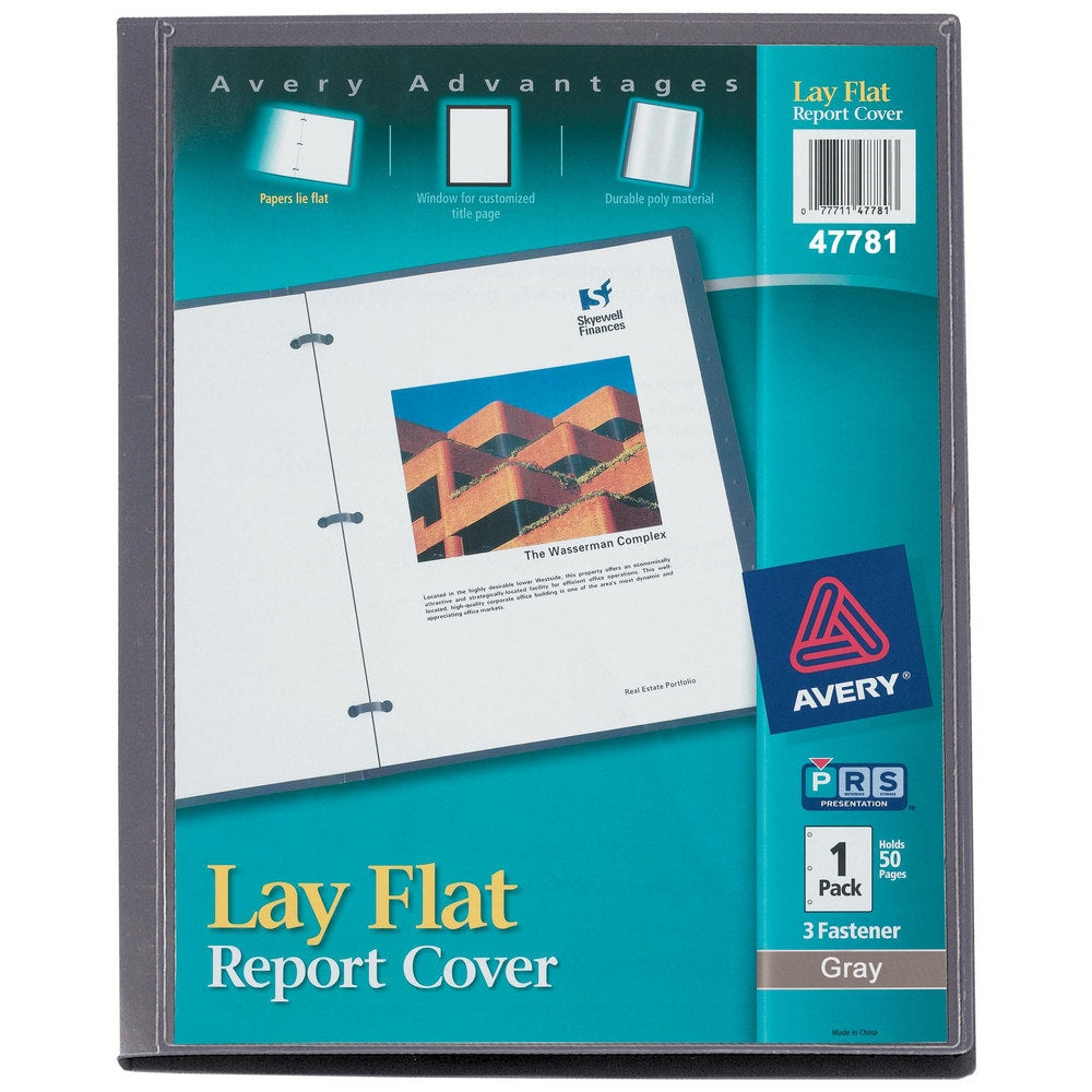 11" Long x 8" Wide Report Cover