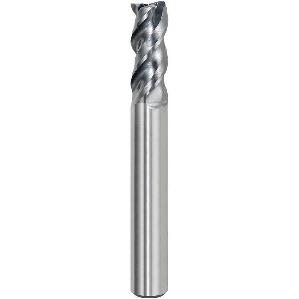 Square End Mill: 5/16" Dia, 3/4" LOC, 3 Flute, Solid Carbide