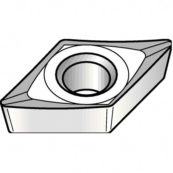 Turning Insert: DCGT32505HP KCU10B, Carbide