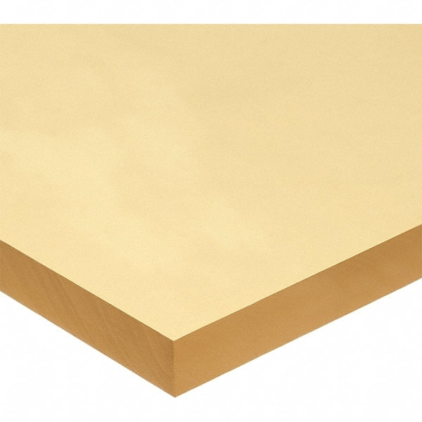 Strip: Polyurethane Rubber, 2" Wide, 120" Long, Amber