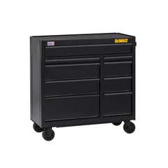 Steel Tool Roller Cabinet: 27" Wide, 40-1/2" High, 18" Deep, 9 Drawer