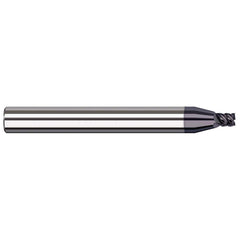 Square End Mill: 3/32" Dia, 9/64" LOC, 7 Flute, Solid Carbide