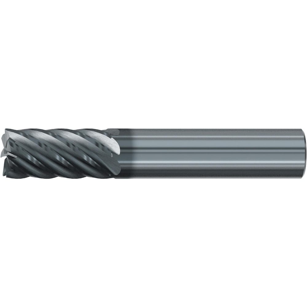 Roughing & Finishing End Mills; Mill Diameter (Fractional Inch): 3/4; Flute Type: Spiral; Number Of Flutes: 7; End Mill Material: Solid Carbide; Length of Cut (Inch): 1-1/2; Coating/Finish: AlCr