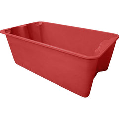 Totes & Storage Containers; Container Type: Stack & Nest; Overall Height: 11.125; Overall Width: 17; Overall Length: 30.63; Load Capacity: 200 lb; Lid Included: No