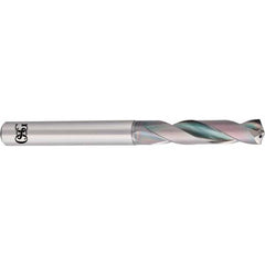 Screw Machine Length Drill Bit: 5.50 mm Dia, 140 deg Point, Solid Carbide