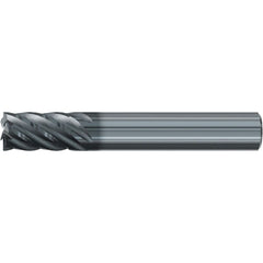 Roughing & Finishing End Mills; Mill Diameter (Fractional Inch): 5/8; Flute Type: Spiral; Number Of Flutes: 6; End Mill Material: Solid Carbide; Length of Cut (Inch): 3/4; Coating/Finish: AlCr