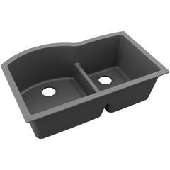 Sinks; Type: Undermount with Aqua Divider; Mounting Location: Countertop; Number Of Bowls: 2; Material: Quartz; Faucet Included: No; Faucet Type: No Faucet; Valve Design: No Valve