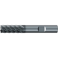 Roughing & Finishing End Mills; Mill Diameter (Fractional Inch): 5/8; Flute Type: Spiral; Number Of Flutes: 7; End Mill Material: Solid Carbide; Length of Cut (Inch): 1-1/4; Coating/Finish: AlCr